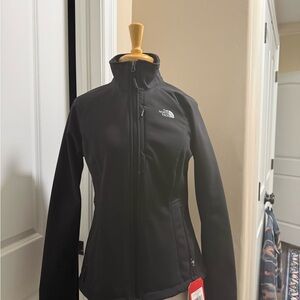 The North Face apex bionic Women's Black Soft-Shell Utility Jacket NWT